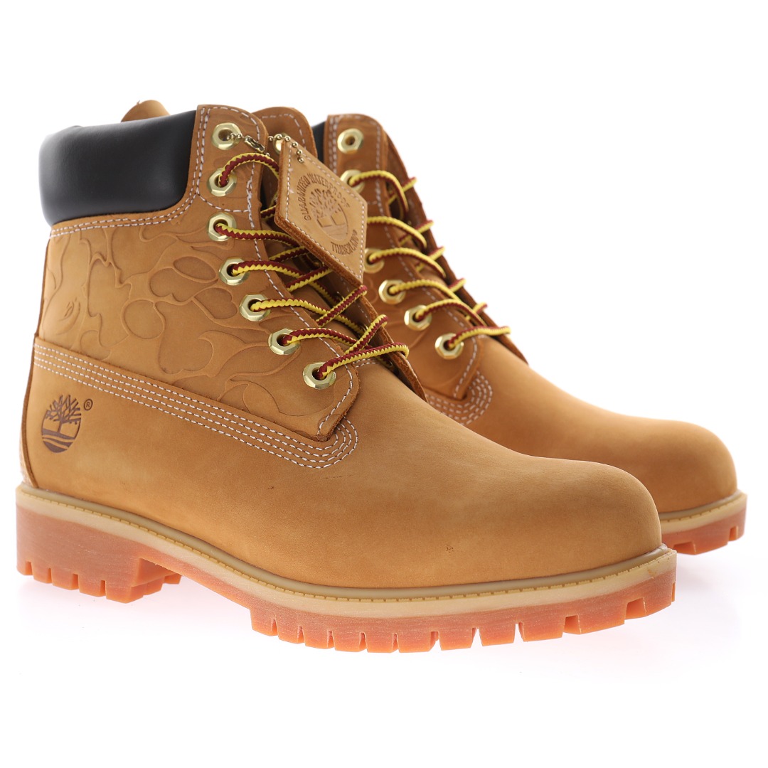 Bape x Timberland Fatigue Chukka Nubuck Boots