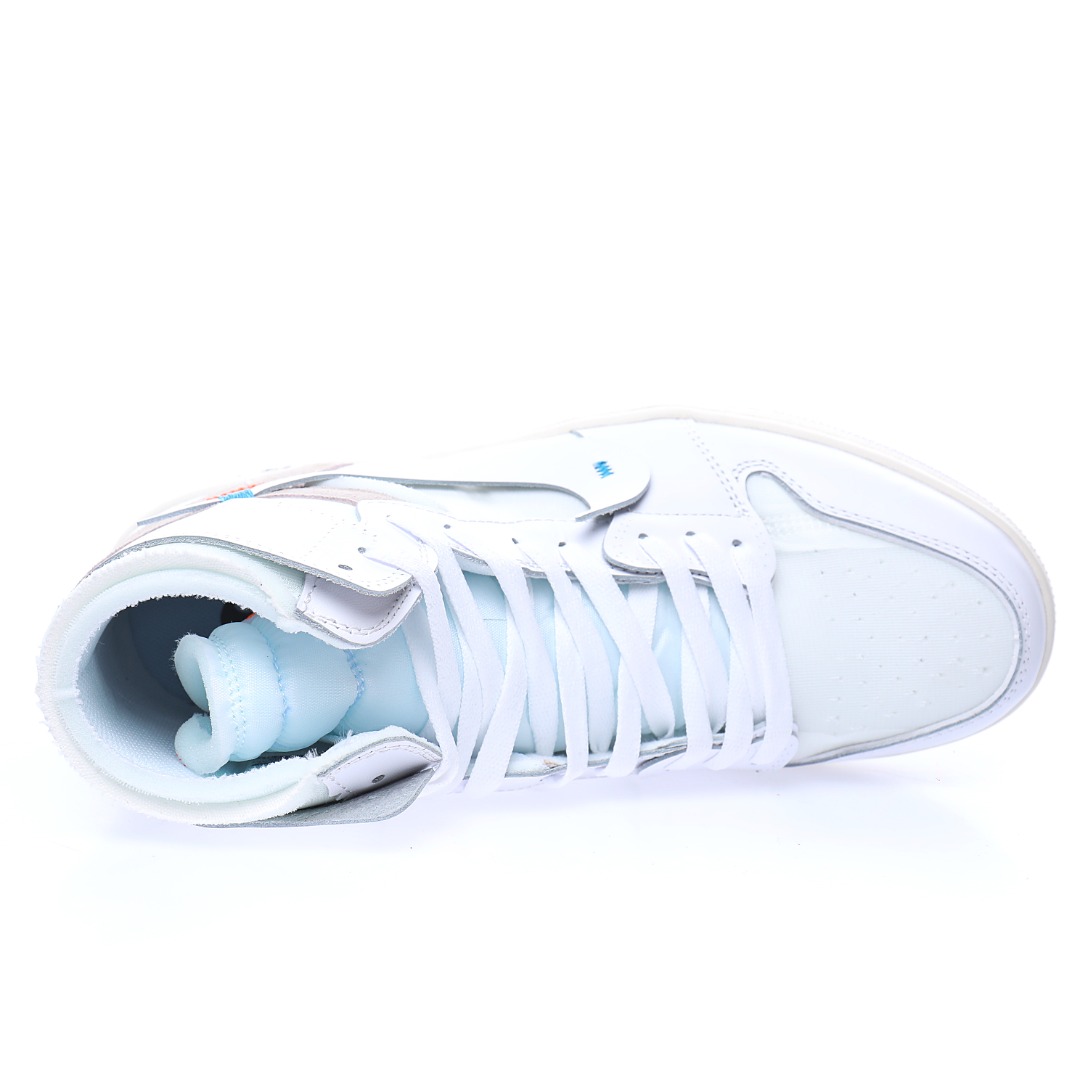 Off-White x Nike Air Jordan 1 Retro High OG"All White"