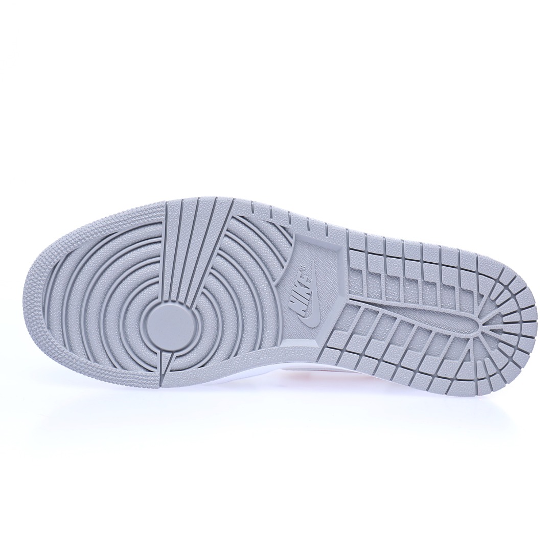 Nike Wmns Air Jordan 1 Low "Light Smoke Grey Gym Red"