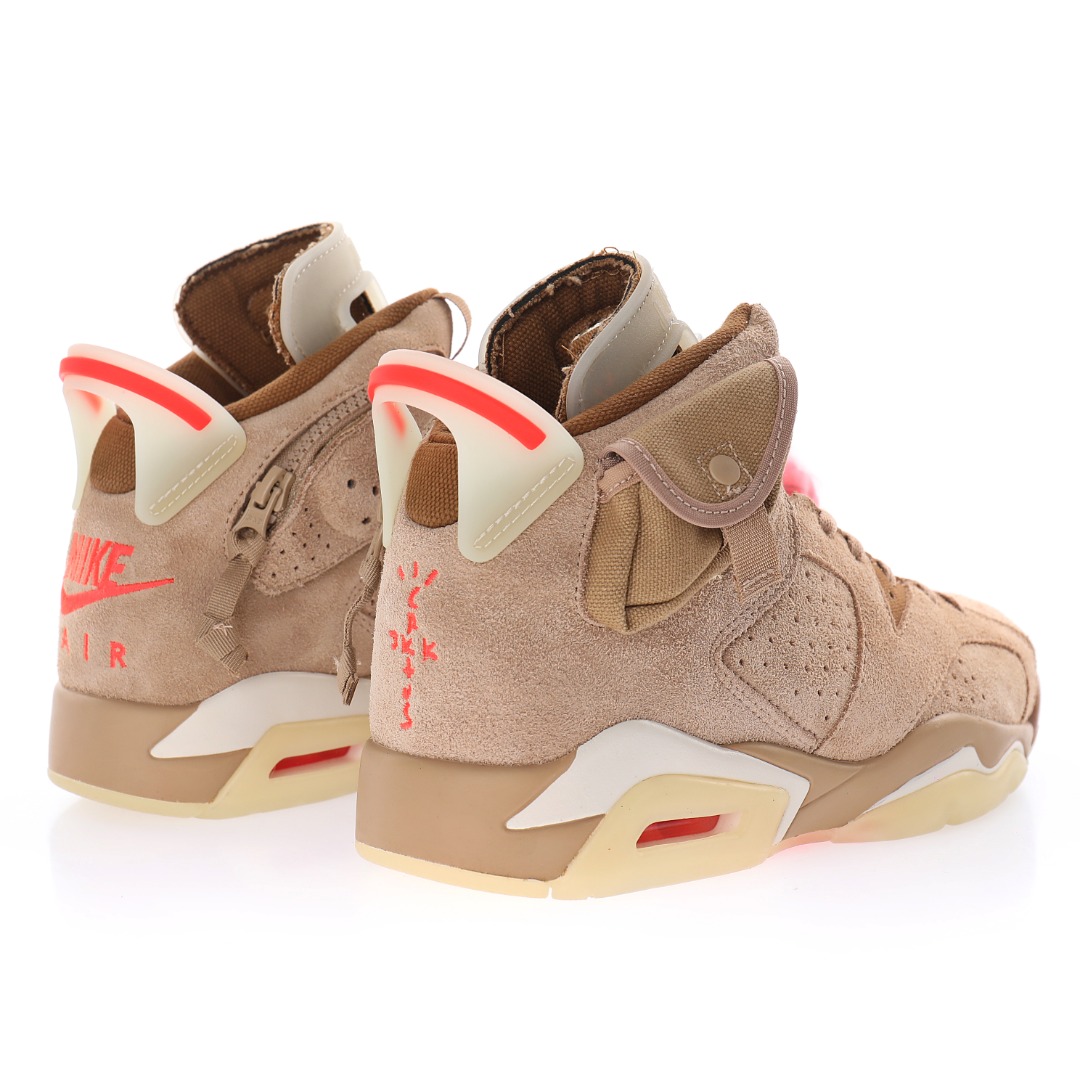 Travis Scott x Air Jordan 6 Retro SP"British Khaki"