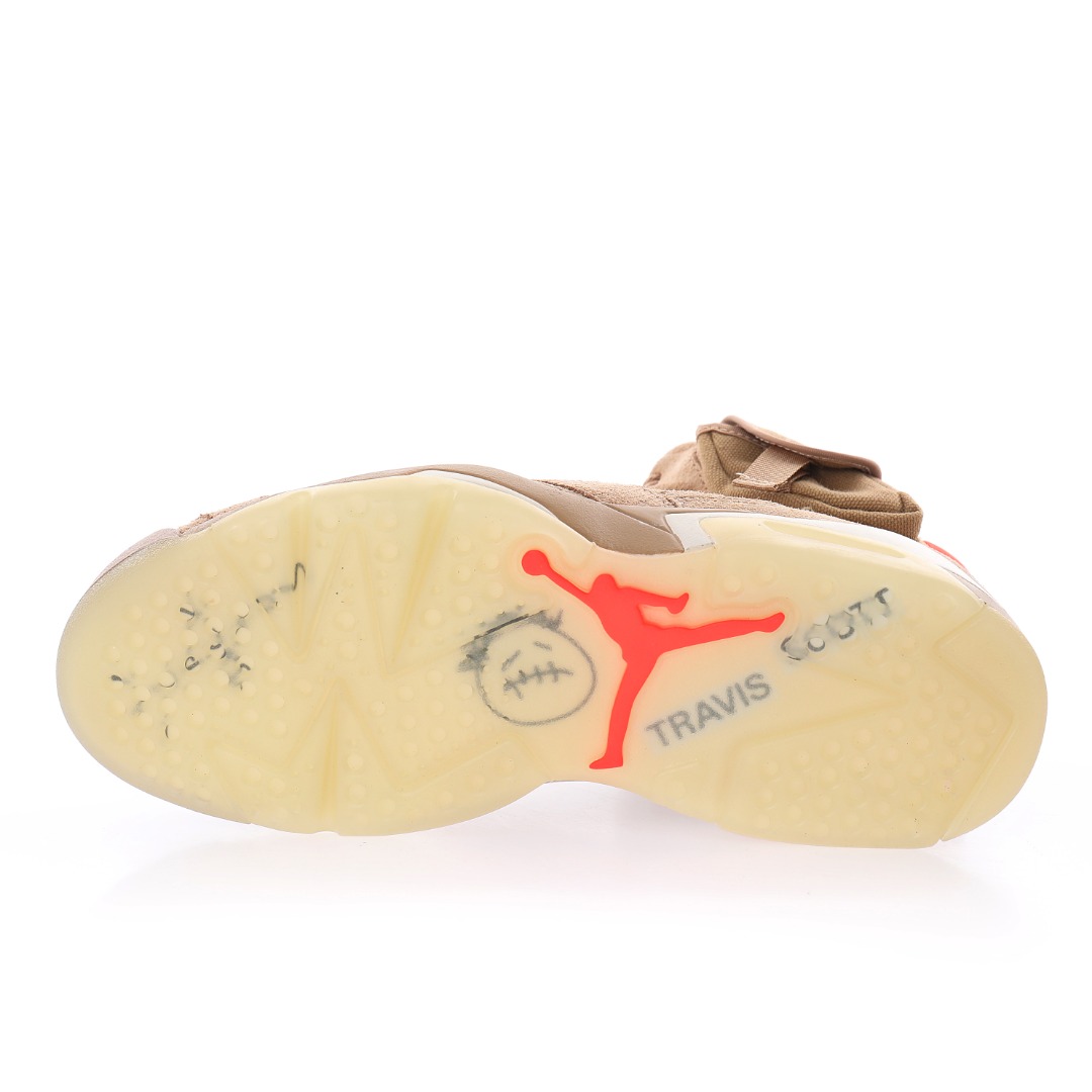 Travis Scott x Air Jordan 6 Retro SP"British Khaki"