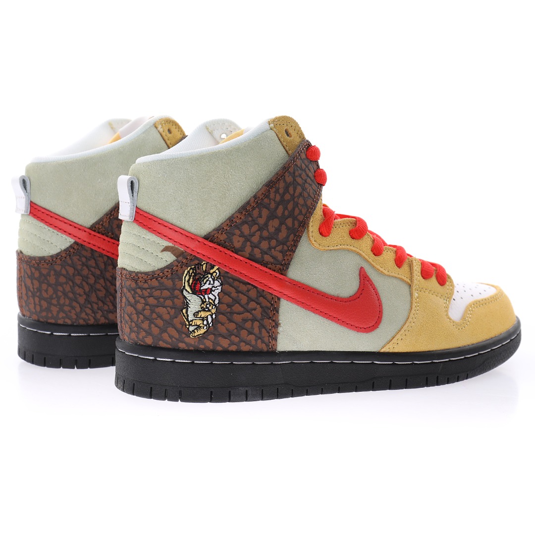 Color Skates x Nike SB Dunk High "Kebab and Destroy"
