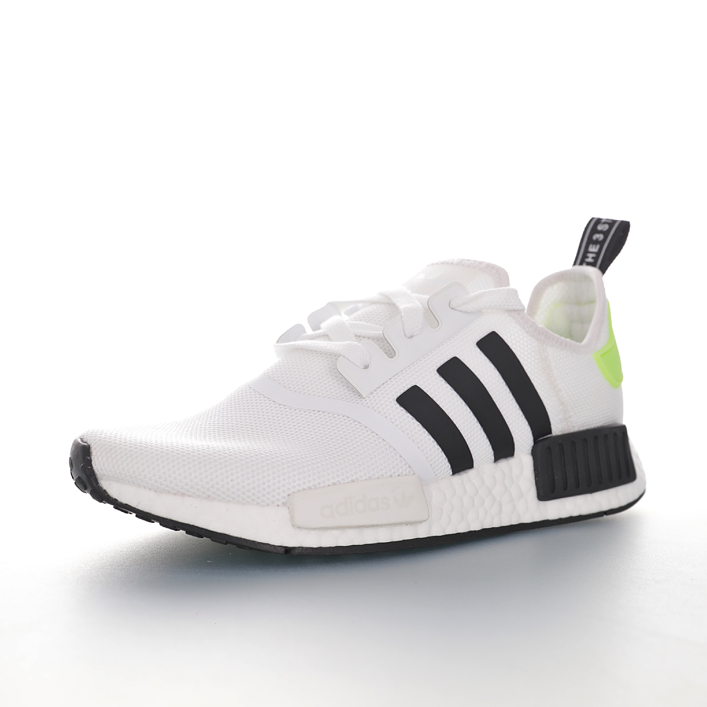 adidas Originals NMD_R1"White/Black/Volt"