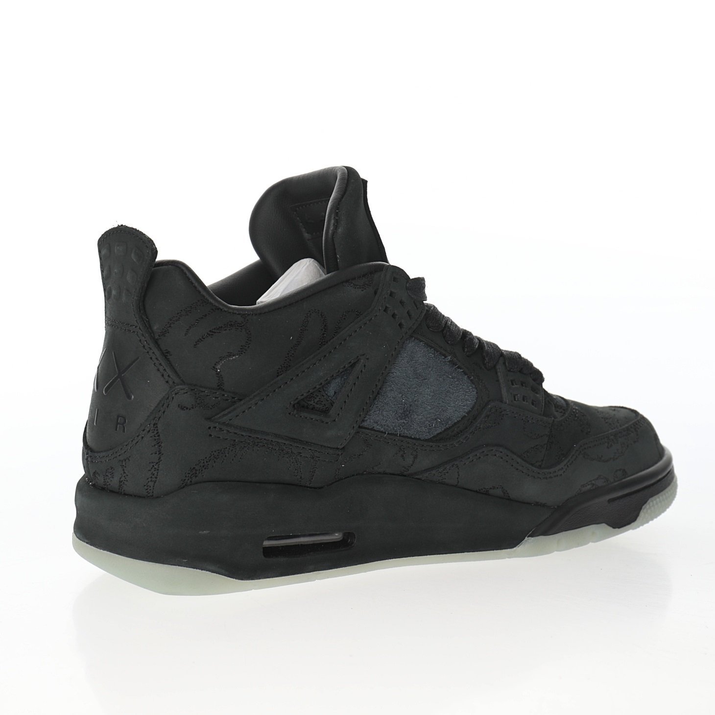 Kaws x Air Jordan 4 Retro"Black"