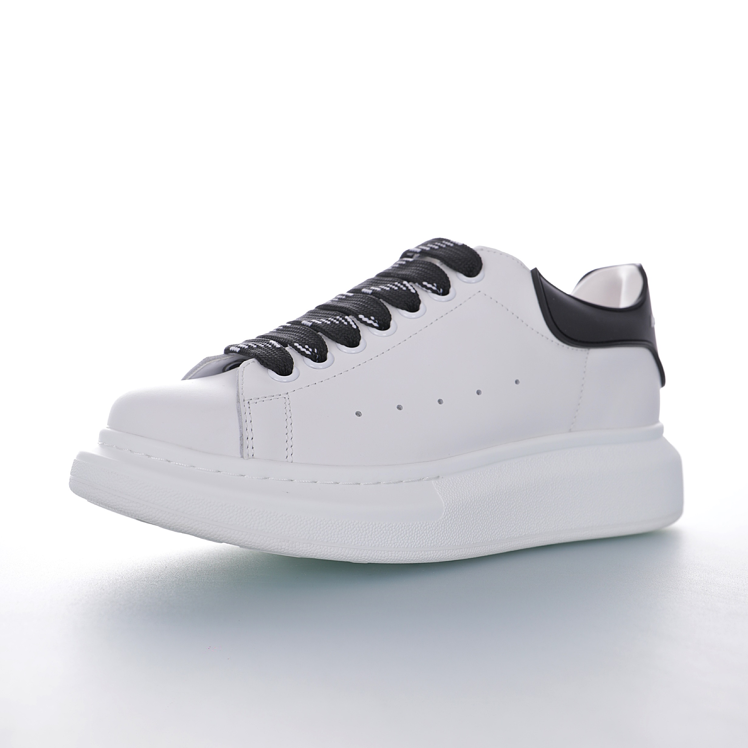 ALEXANDER MCQUEEN SOLE LEATHER SNEAKERS