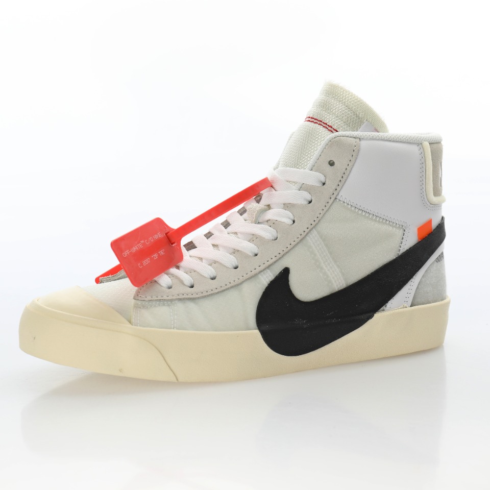 Off-White™ x Nike Blazer Mid The Ten"White/Grey/Black"