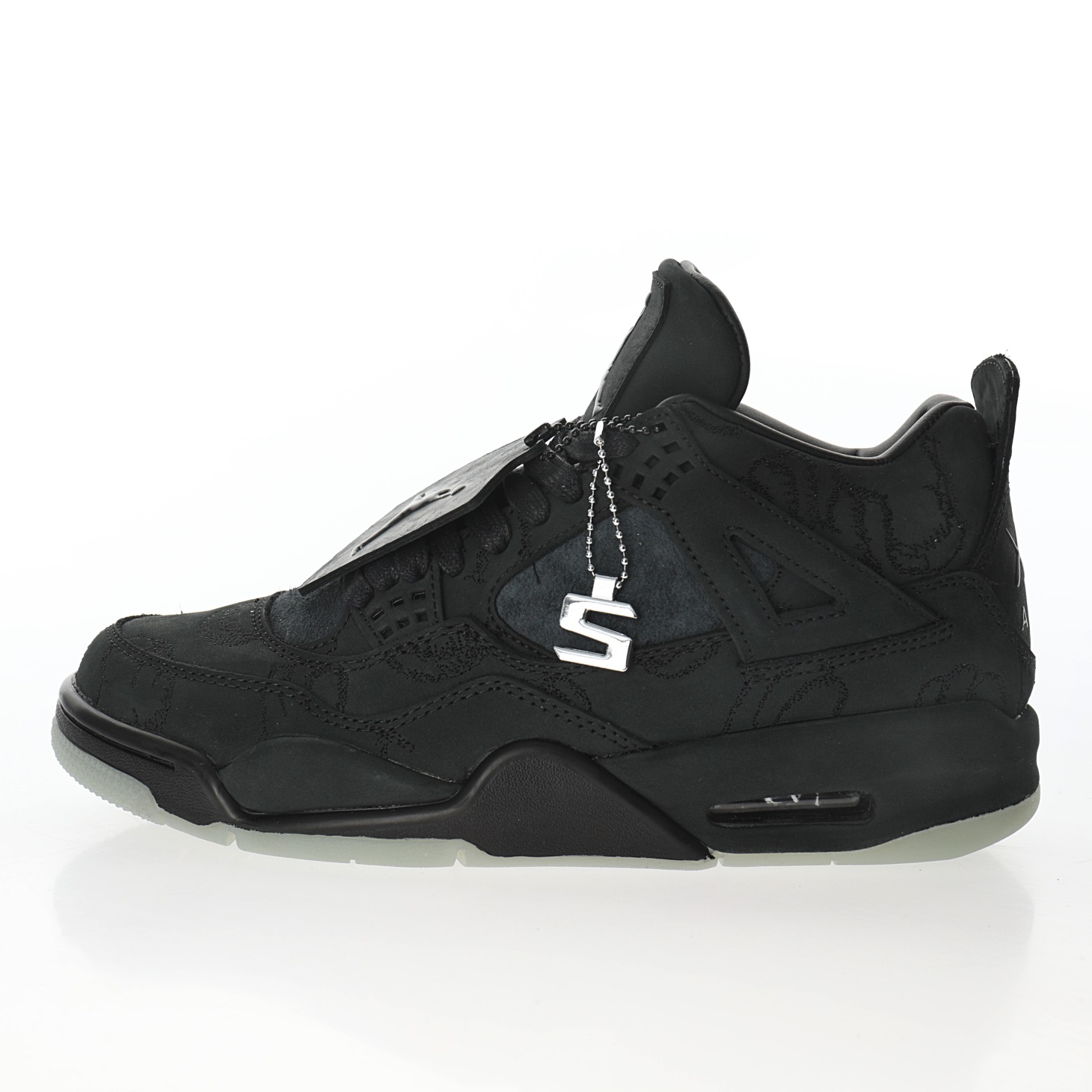 Kaws x Air Jordan 4 Retro"Black"