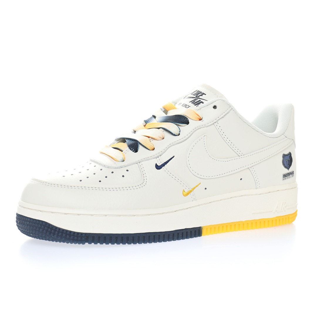 Nike Air Force 1’07 Low QS"Sail/Midnight Blue/Memphis Grizzlies"