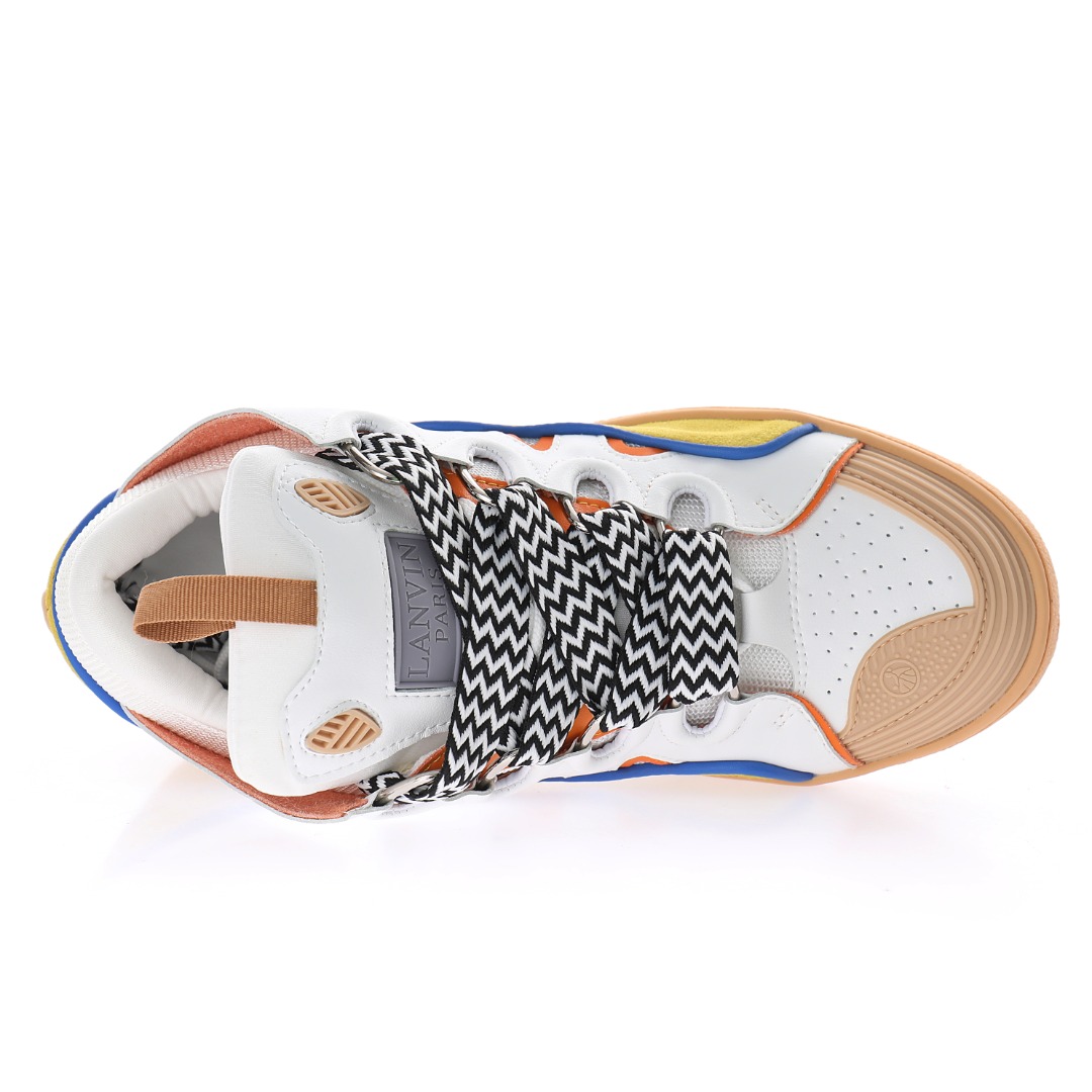 LANVIN Curb Low-Top Sneakers