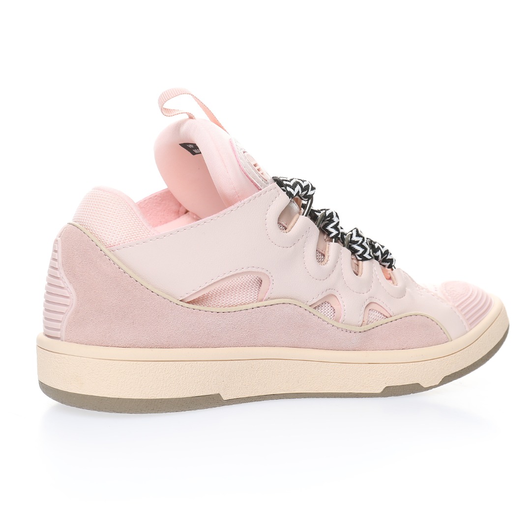 LANVIN Curb Low-Top Sneakers
