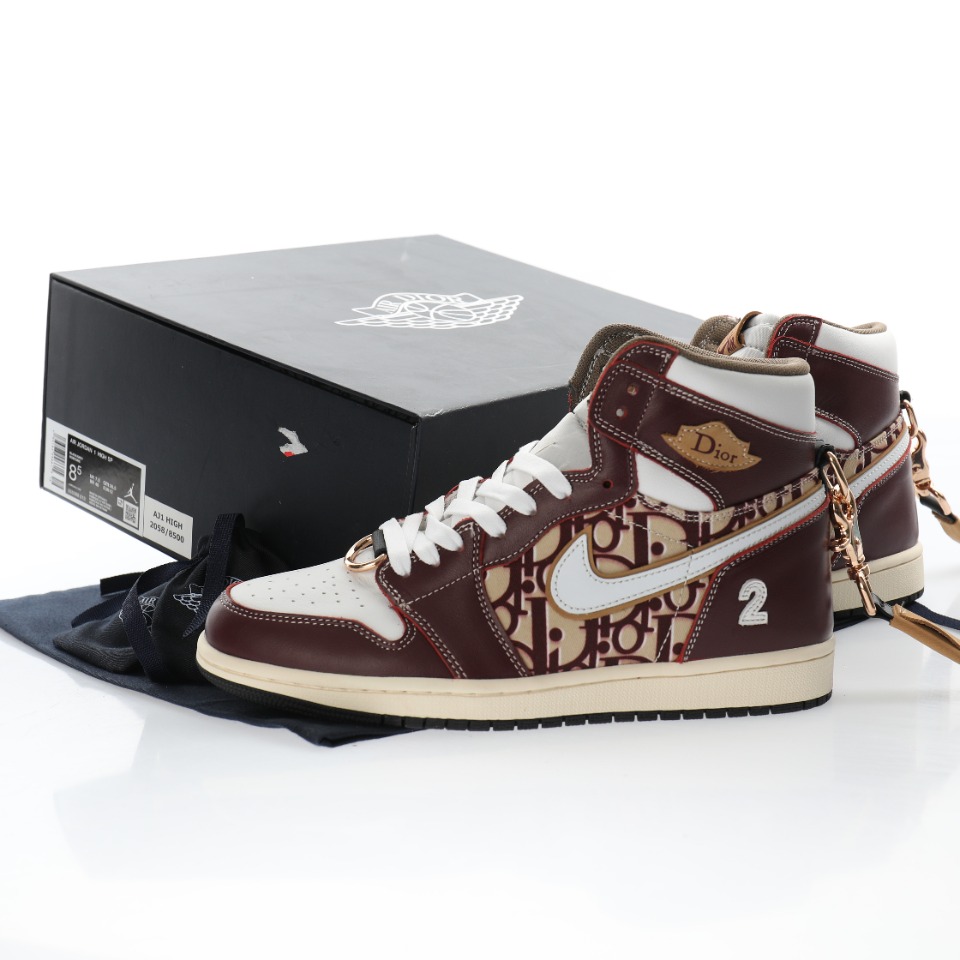 BespokeIND x Dior x Air Jordan 1 Custom"Air Dior"