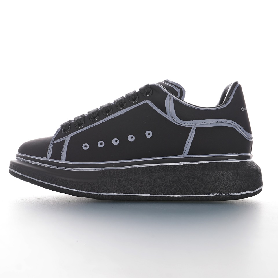 ALEXANDER MCQUEEN SOLE LEATHER SNEAKERS