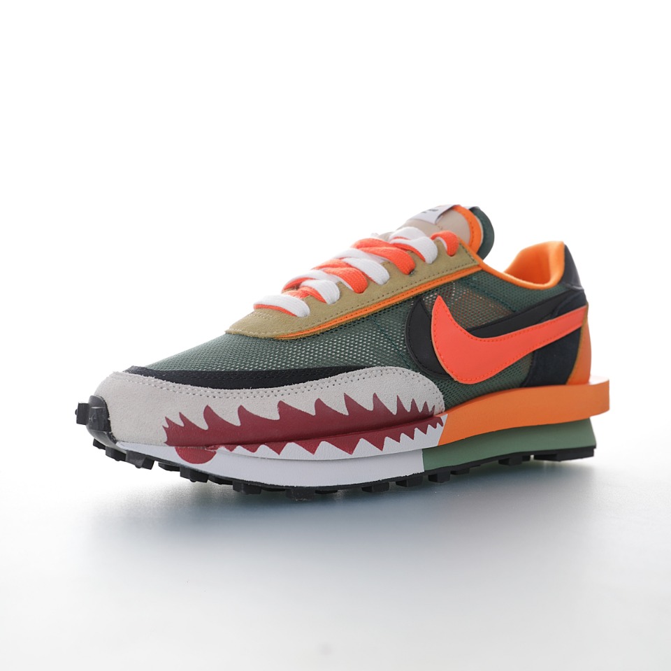 bape x Sacai x Nike LDV Waffle Daybreak"Shark"