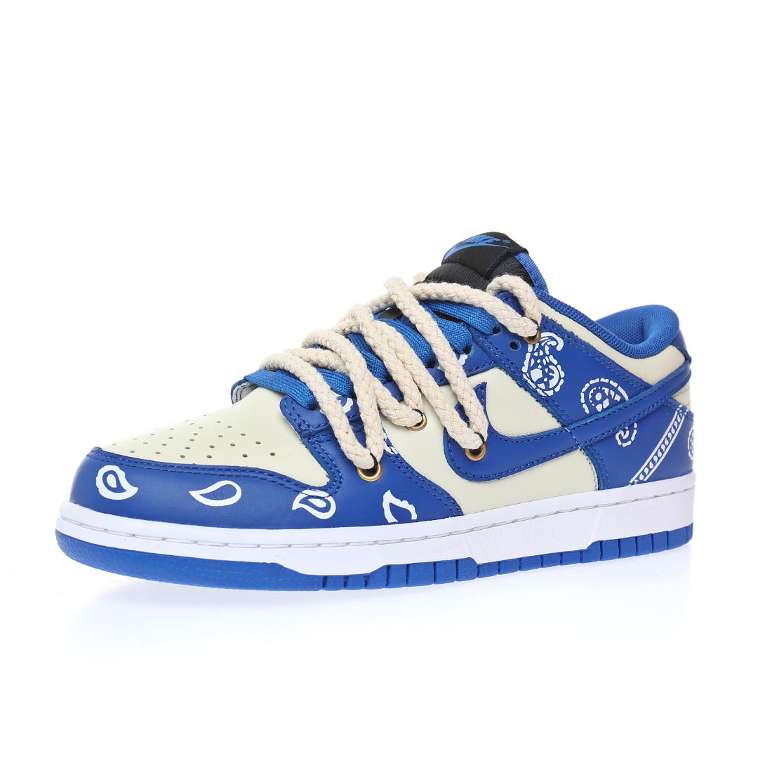Nike SB Dunk Low Lot"Blue/White Paisleye"