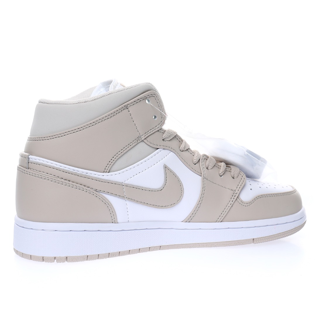 Nike Wmns Air Jordan 1 Mid GS"Linen"