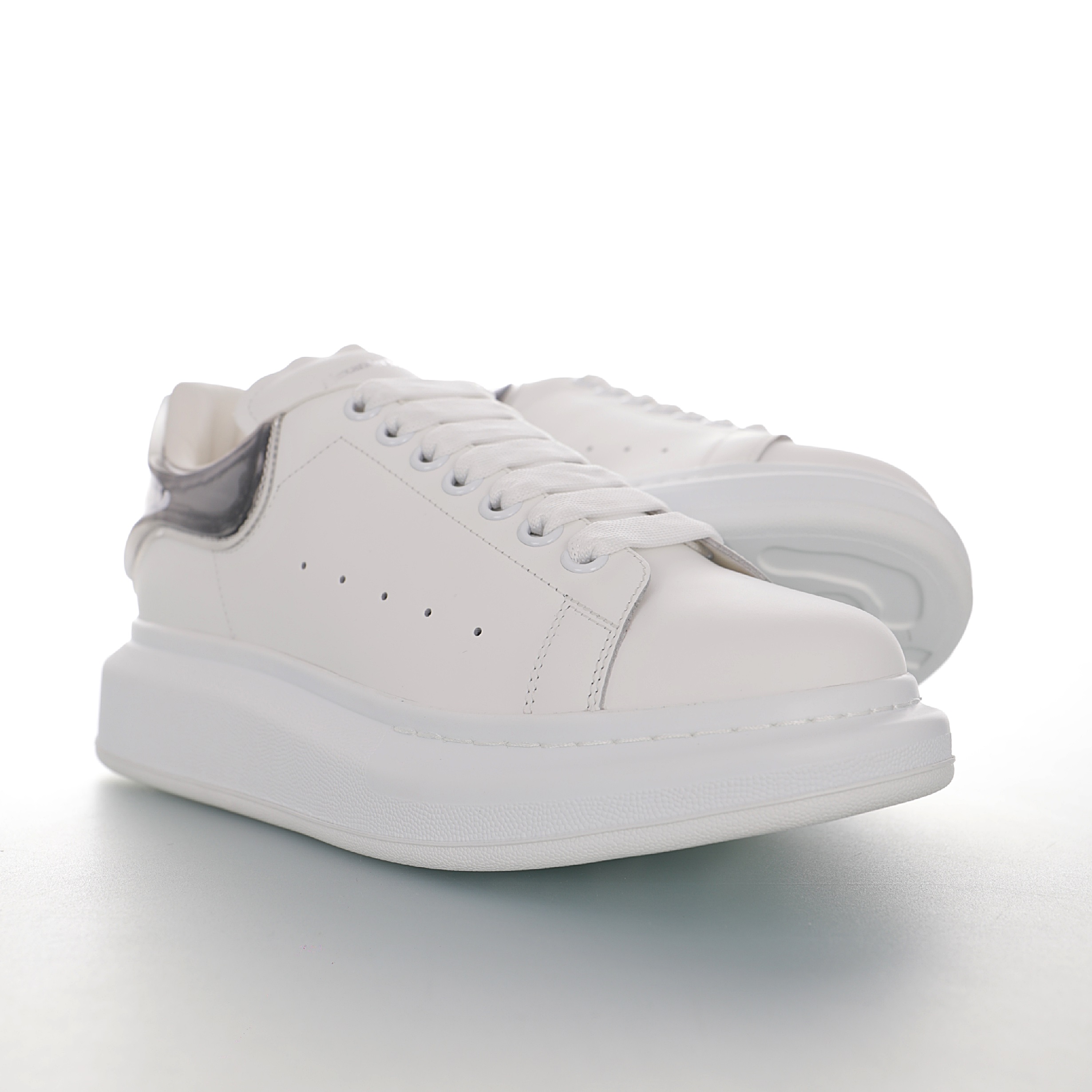 ALEXANDER MCQUEEN SOLE LEATHER SNEAKERS