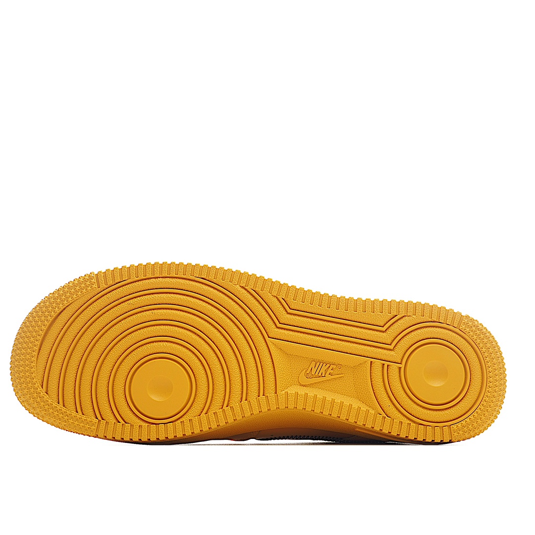 Off-White x Nk Air Force 1 "University Gold" 