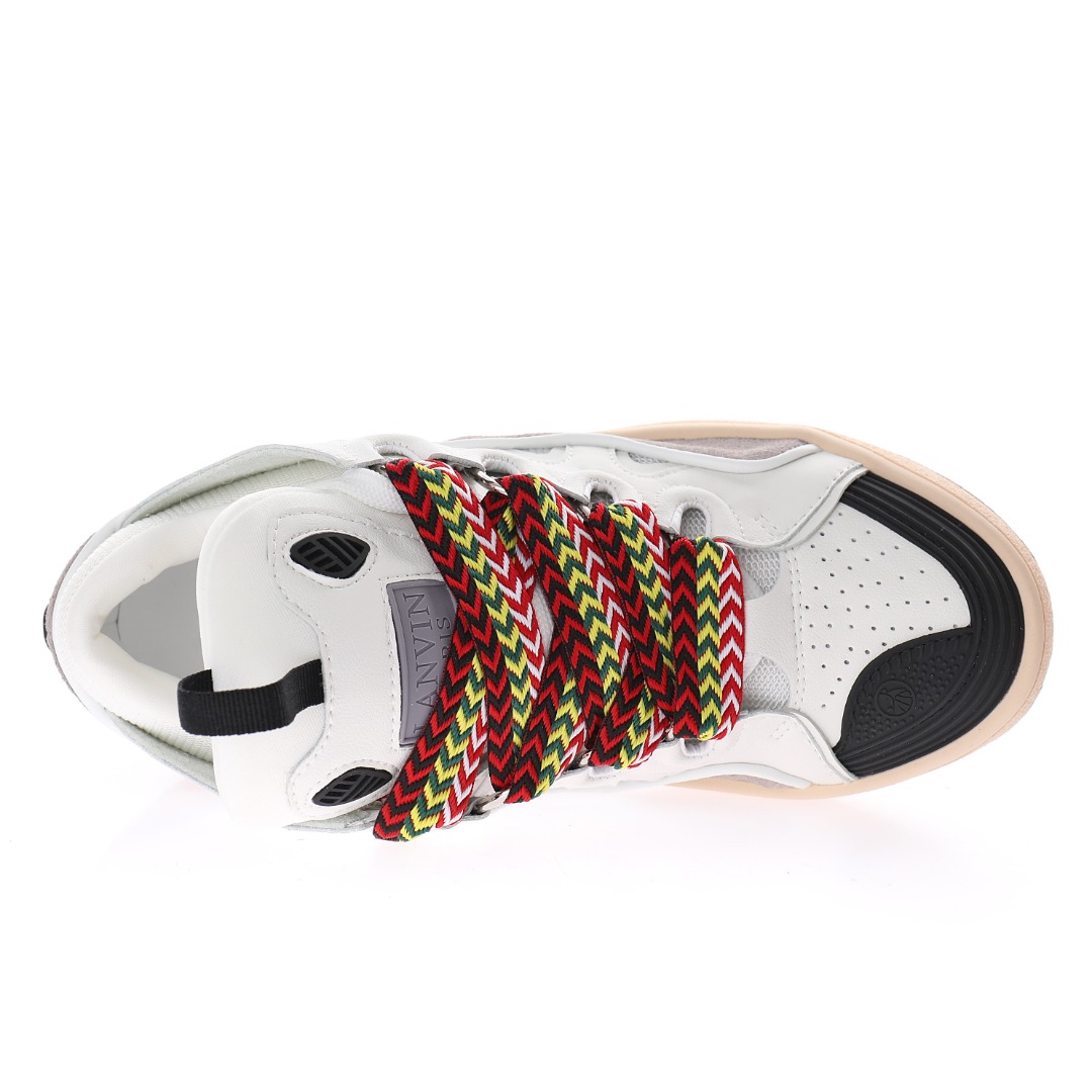 LANVIN Curb Low-Top Sneakers