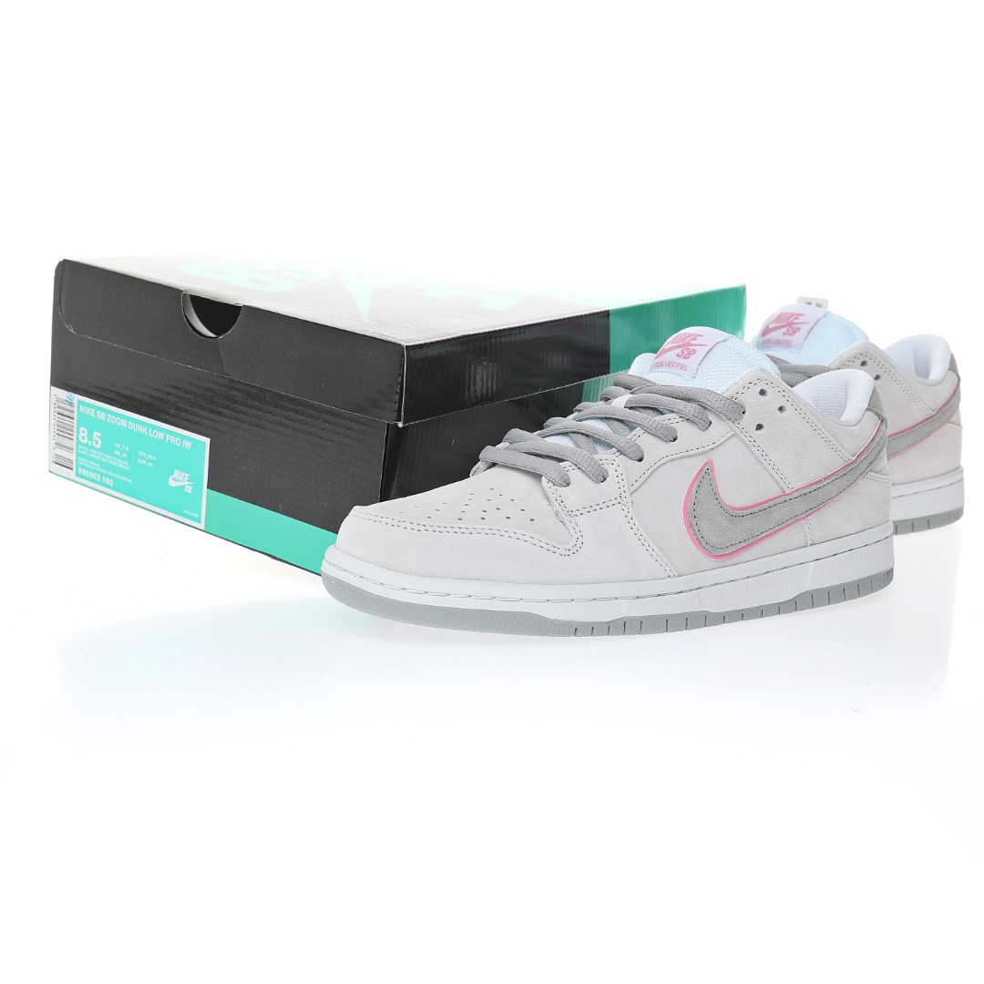 Lshod Wair x Nike SB Dunk Low Pro"Ishod Wair Flat Silver "
