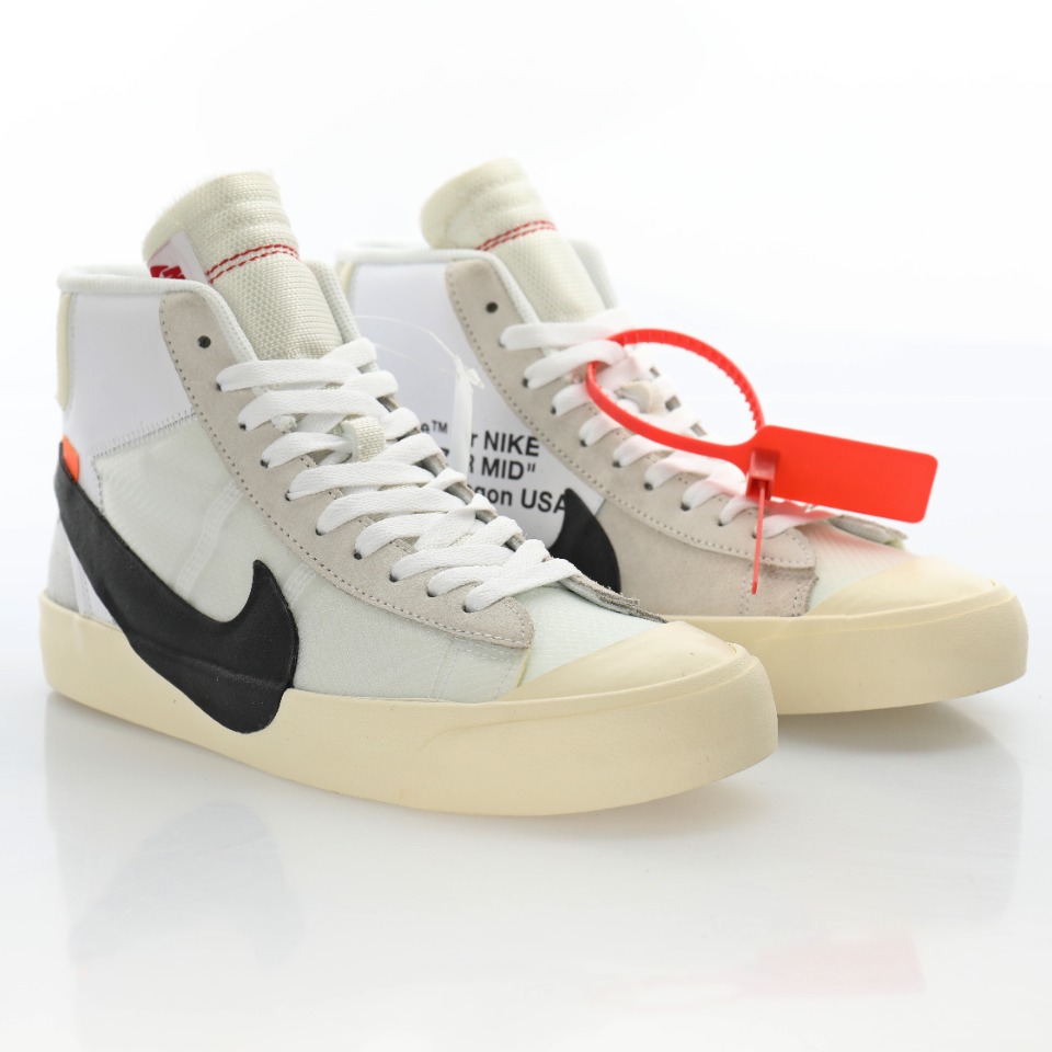 Off-White™ x Nike Blazer Mid The Ten"White/Grey/Black"