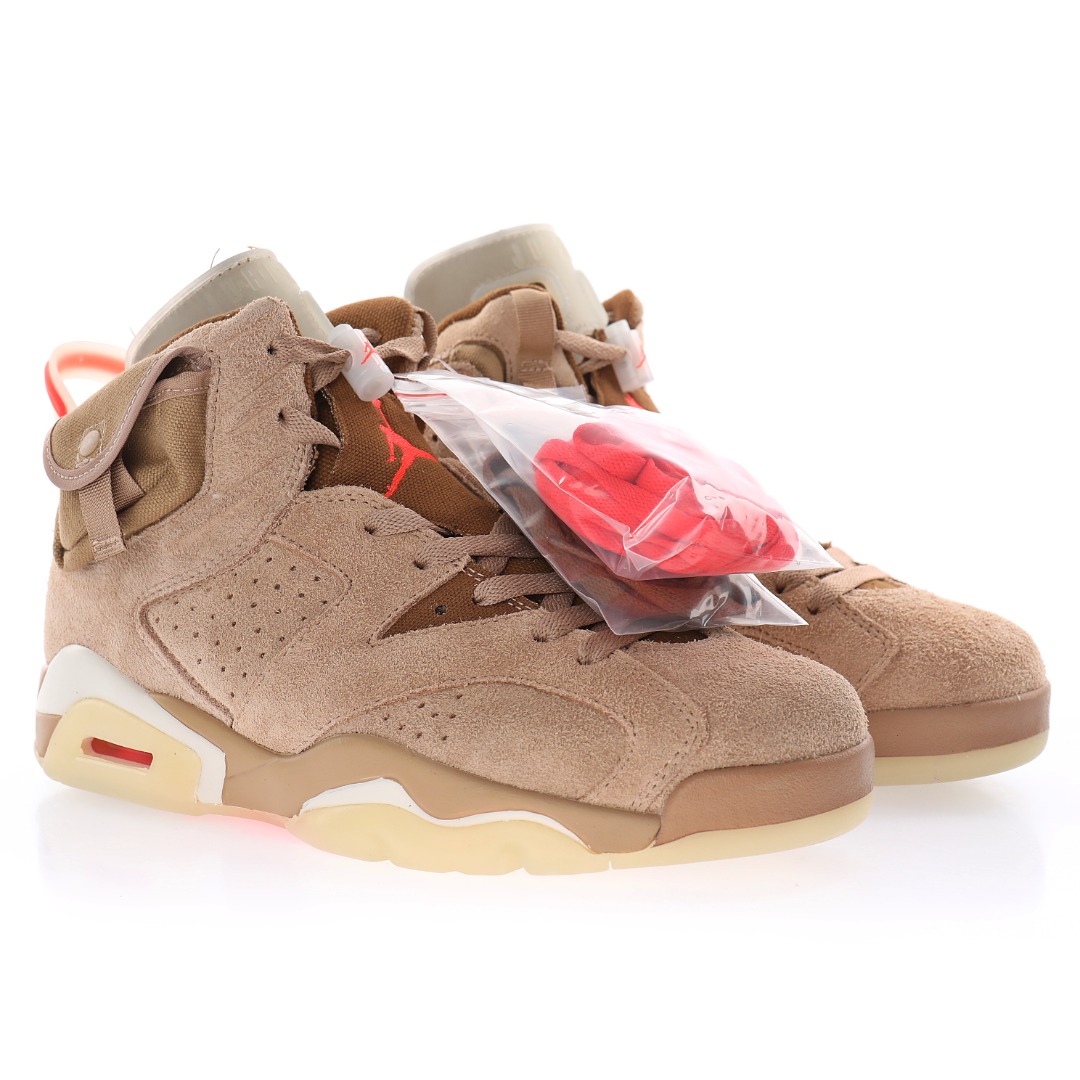 Travis Scott x Air Jordan 6 Retro SP"British Khaki"