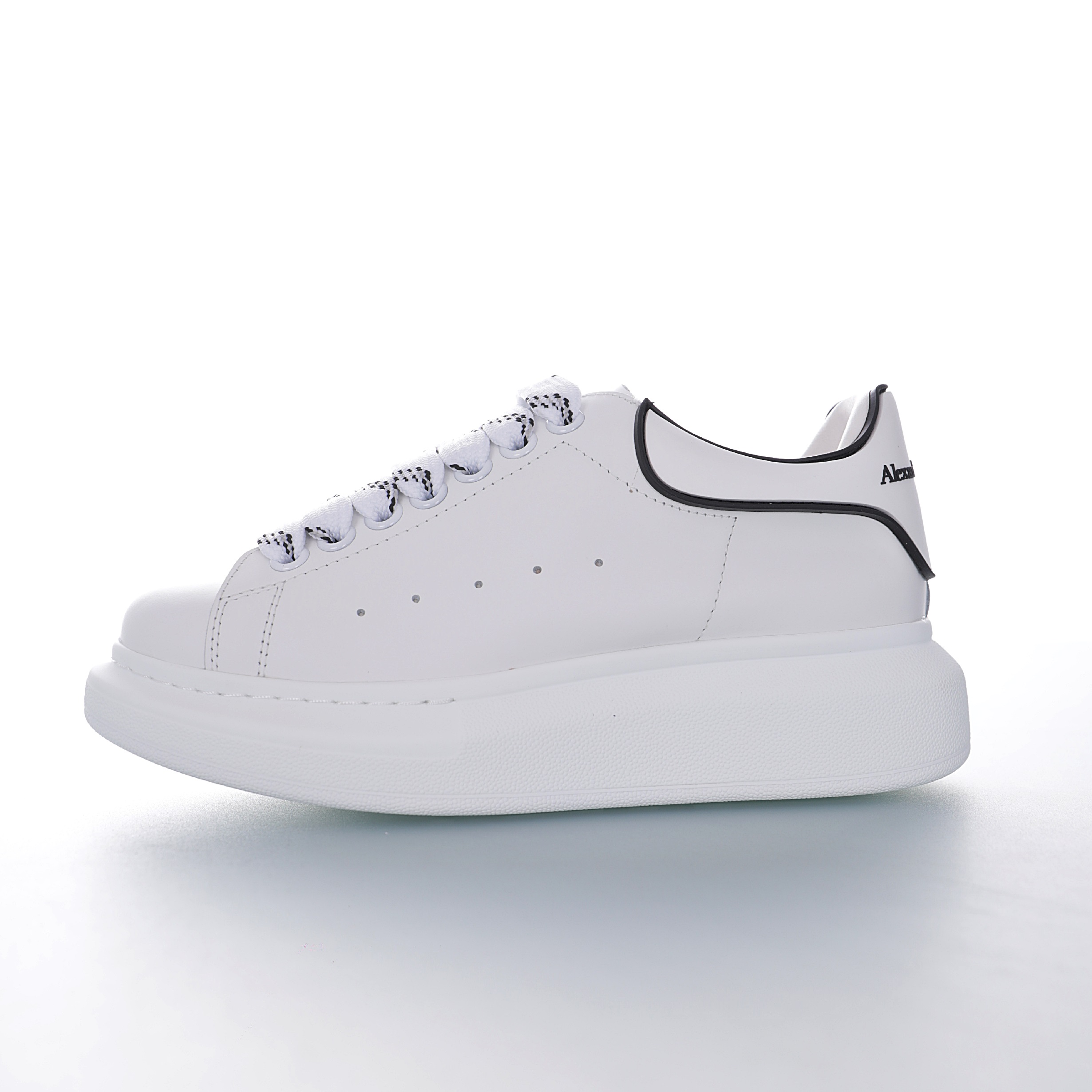 ALEXANDER MCQUEEN SOLE LEATHER SNEAKERS