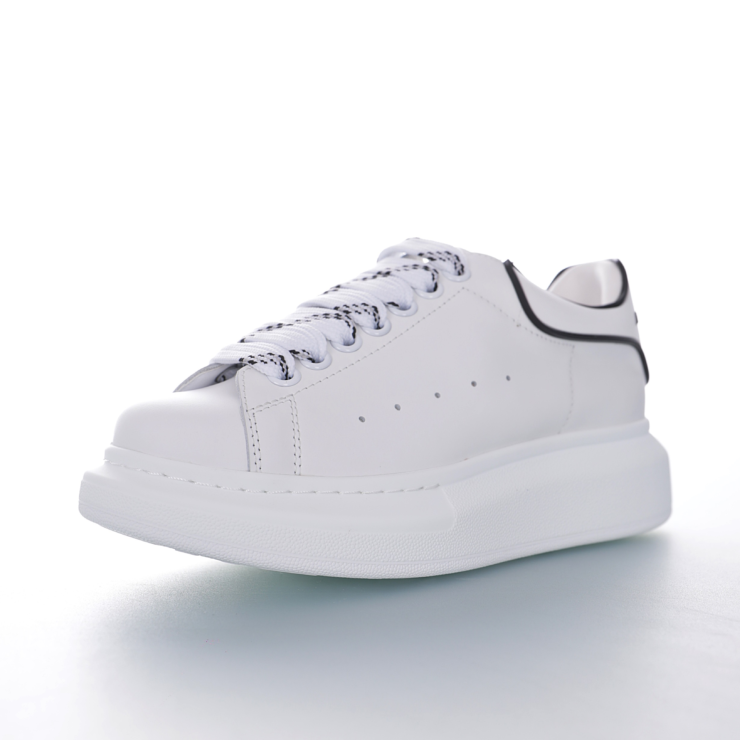ALEXANDER MCQUEEN SOLE LEATHER SNEAKERS