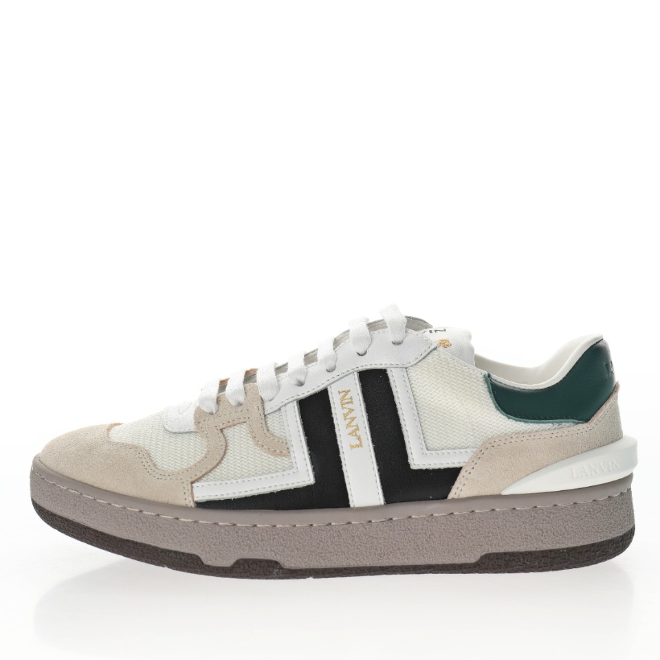LANVIN Clay Low-Top Tennis Sneakers