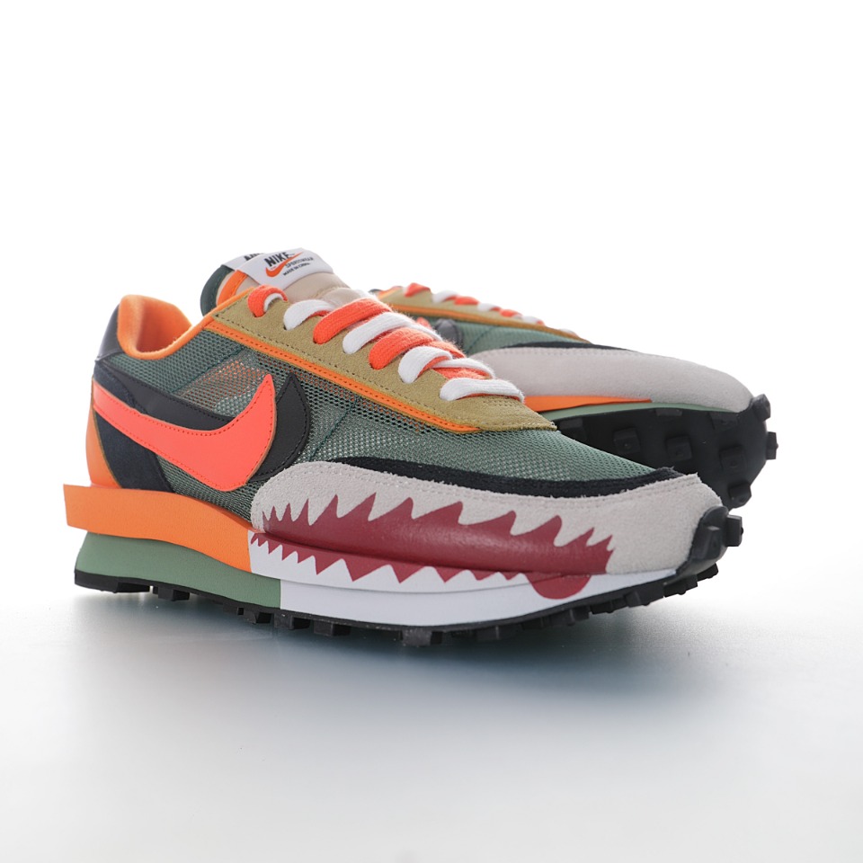 bape x Sacai x Nike LDV Waffle Daybreak"Shark"