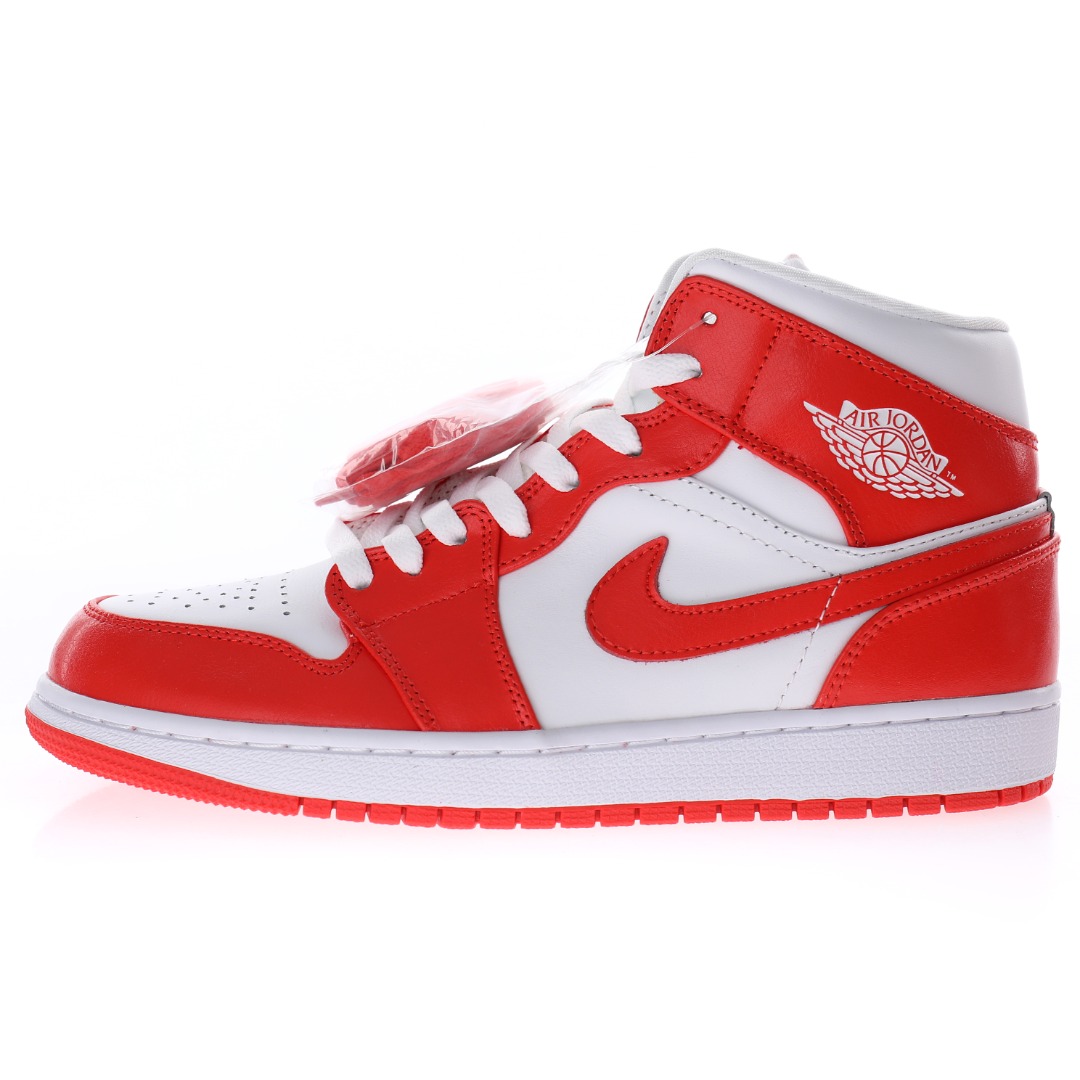 Nike Wmns Air Jordan 1 Mid GS"Orange"