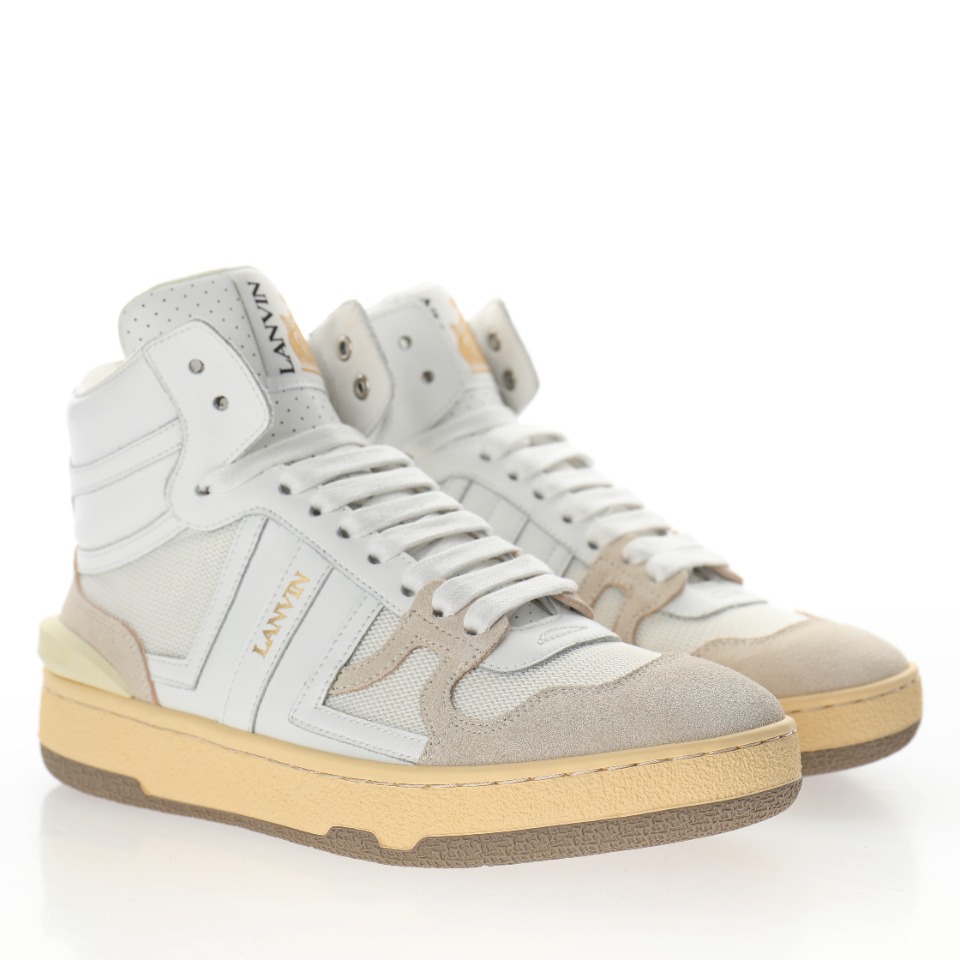 LANVIN Clay Low-Top Tennis Sneakers