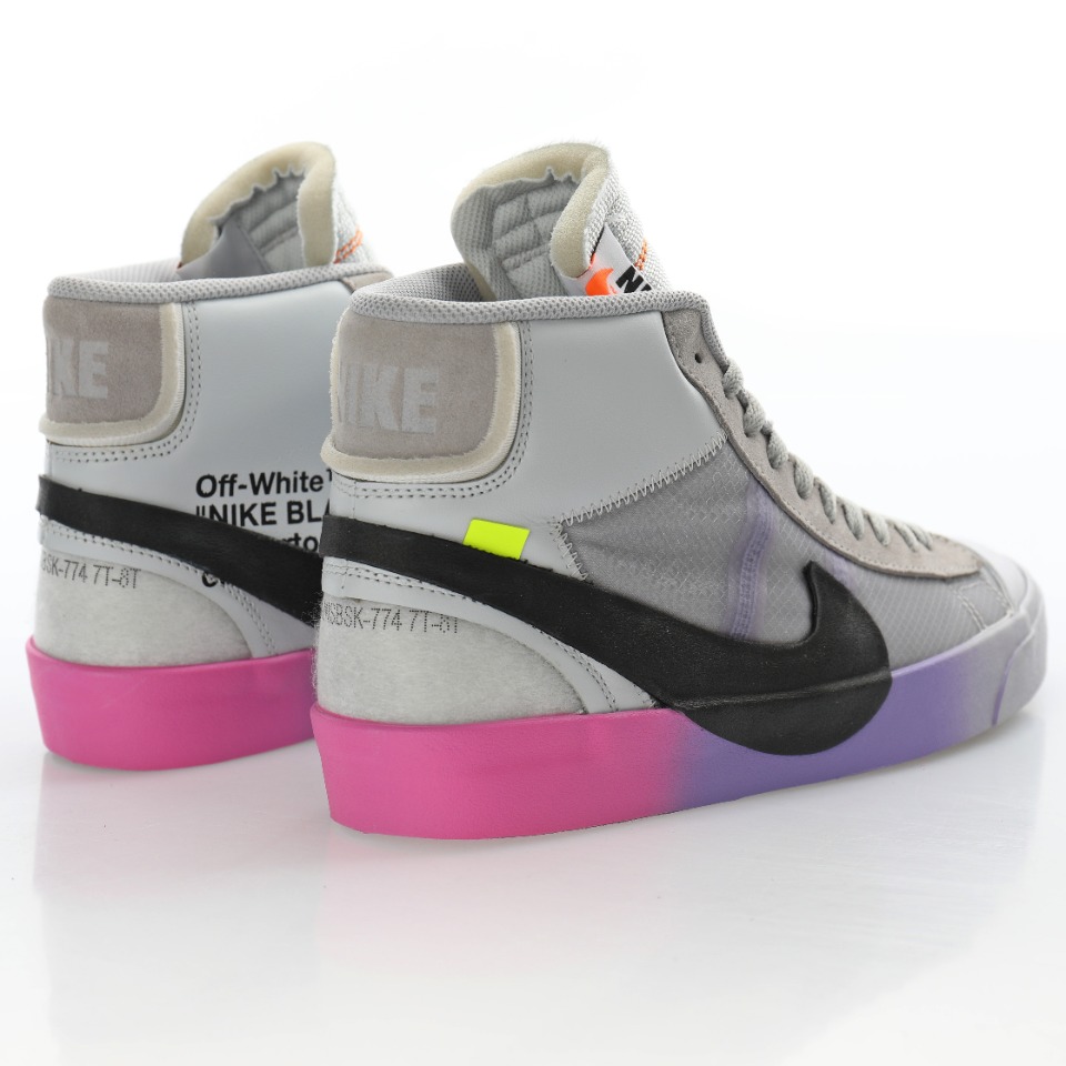 Off-White™ x Nike Blazer Mid The Ten"White/Grey/Black