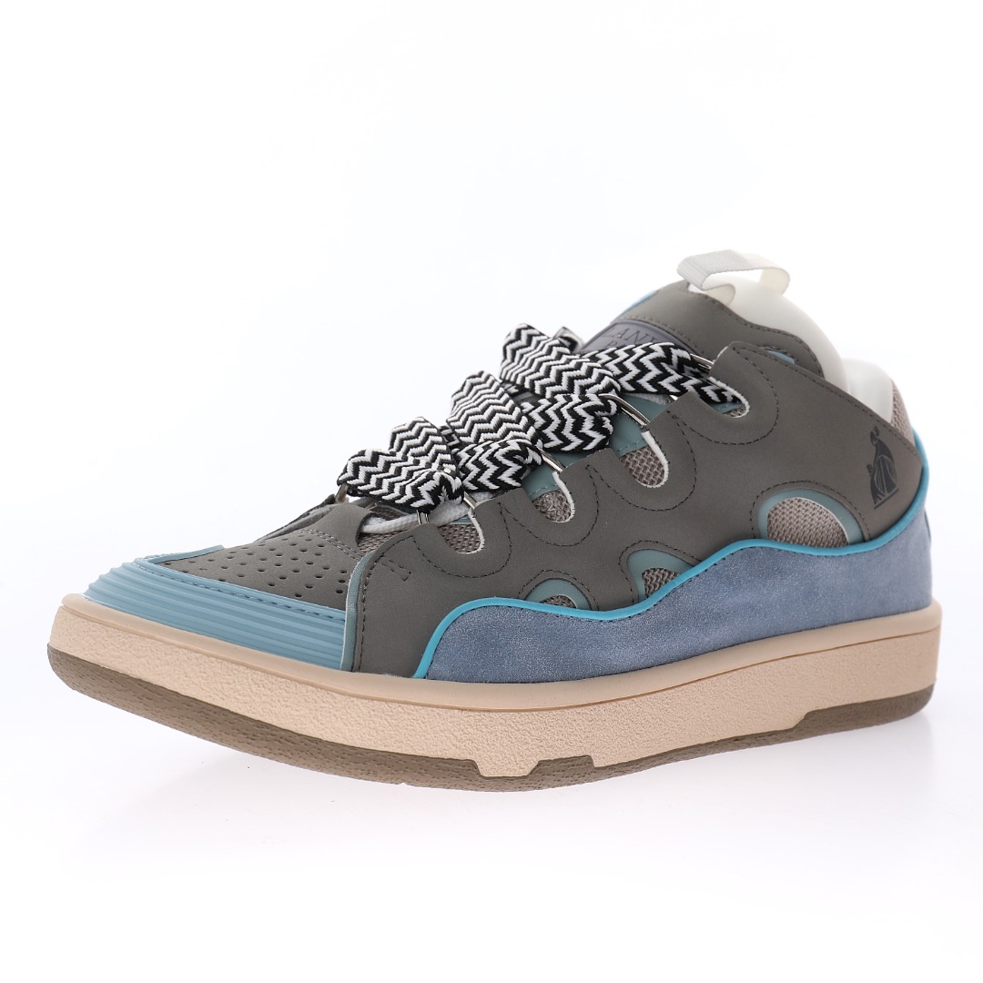 LANVIN Curb Low-Top Sneakers