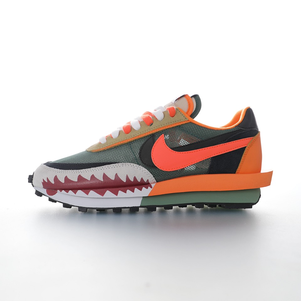 bape x Sacai x Nike LDV Waffle Daybreak"Shark"