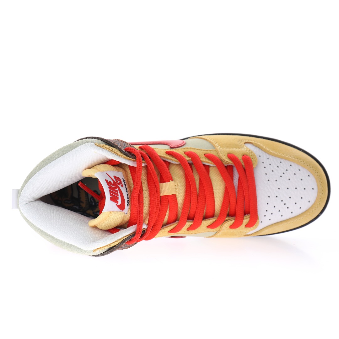 Color Skates x Nike SB Dunk High "Kebab and Destroy"