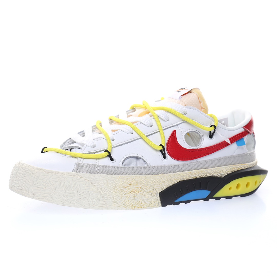 Off-White™ x Nike Blazer Low"White/University Red"