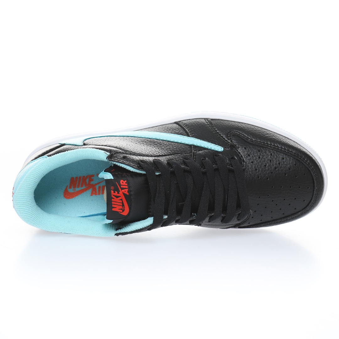 fragment design x Travis Scott x Nike Air Jordan 1 Low OG SP"Black/Mint Blue"