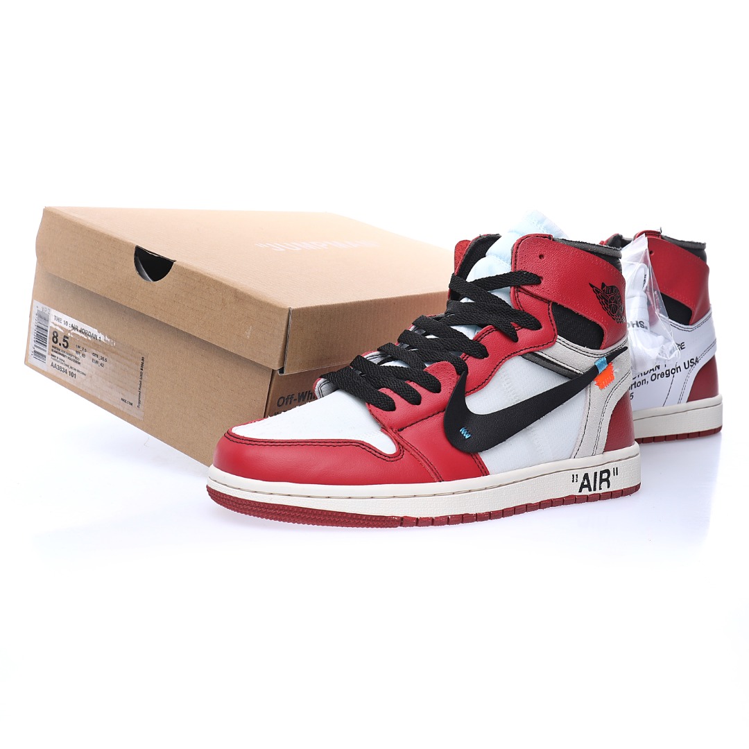 Off-White x Nike Air Jordan 1 Retro High OG"The Ten/Chicago"