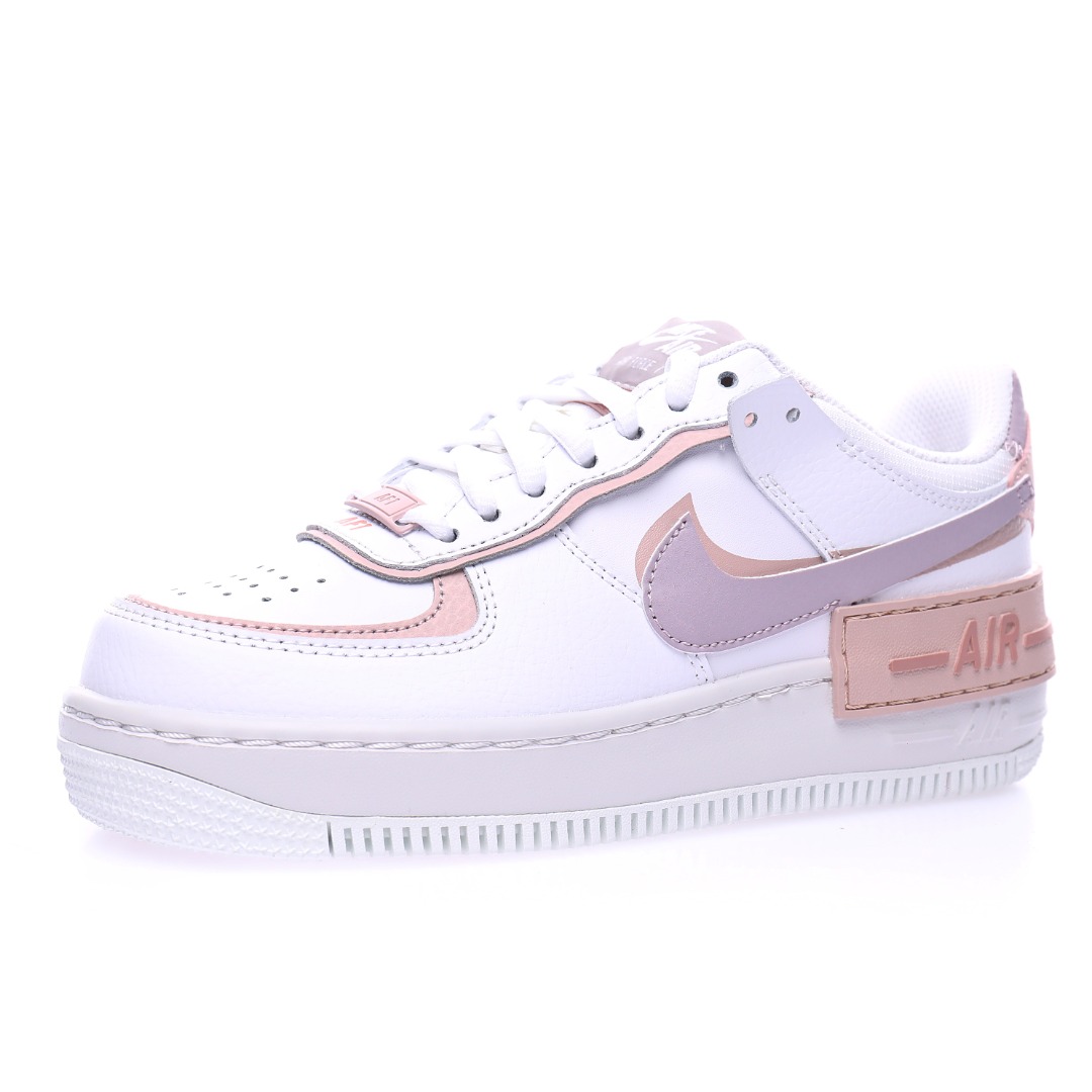 Nike WMNS Air Force 1 Shadow"White/Pink/Purple"