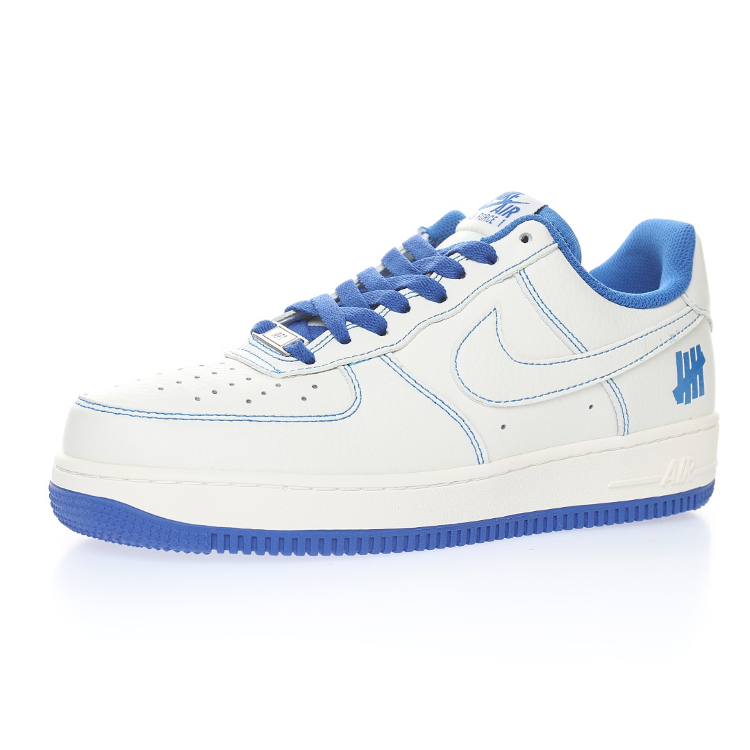 UNDEFEATED x Nike Air Force 1´07"Beige/Blue 3M"