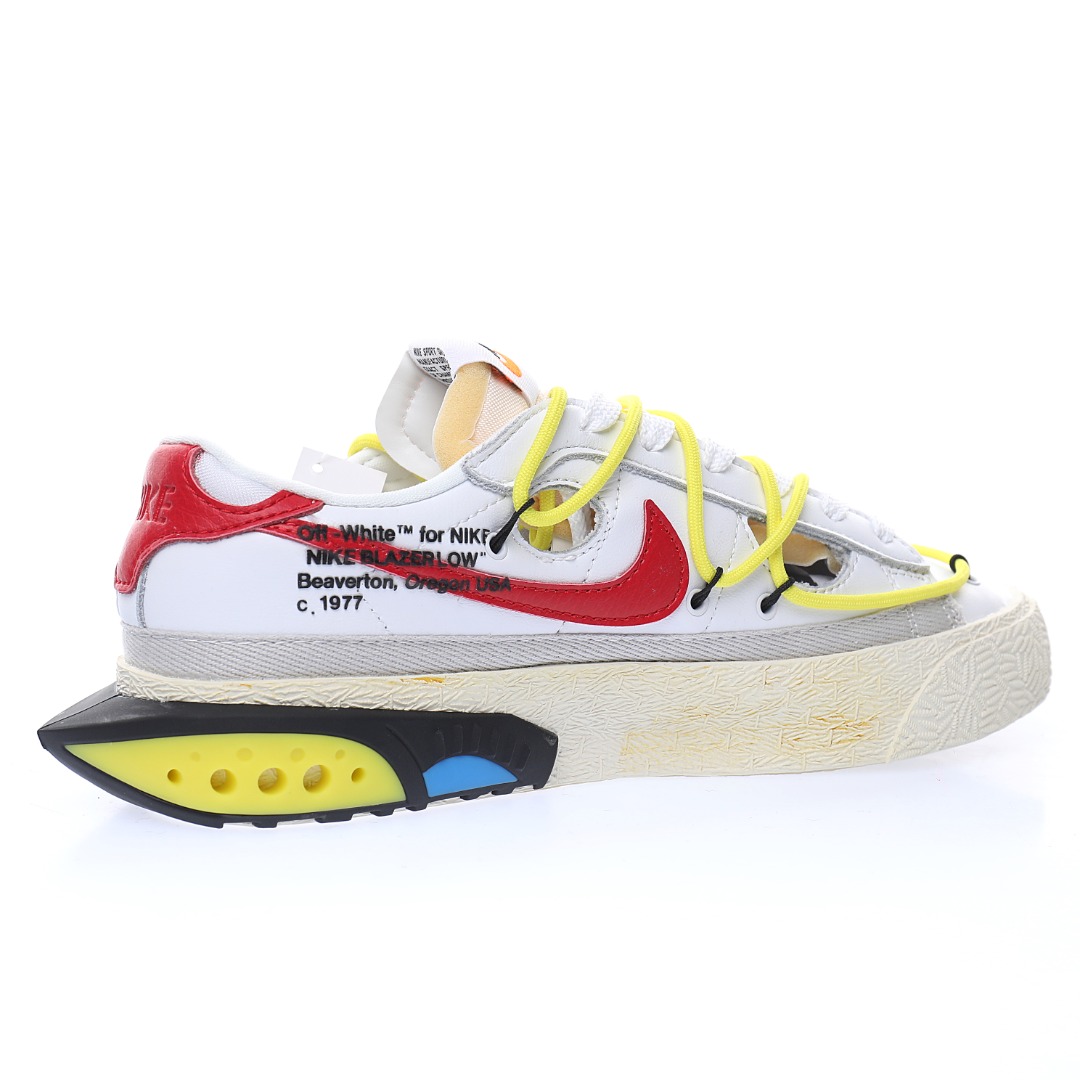 Off-White™ x Nike Blazer Low"White/University Red"