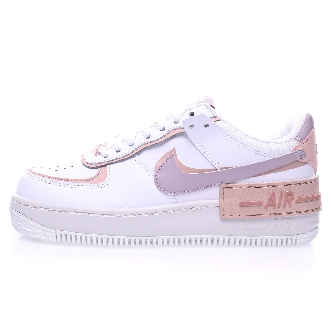 Nike WMNS Air Force 1 Shadow"White/Pink/Purple"