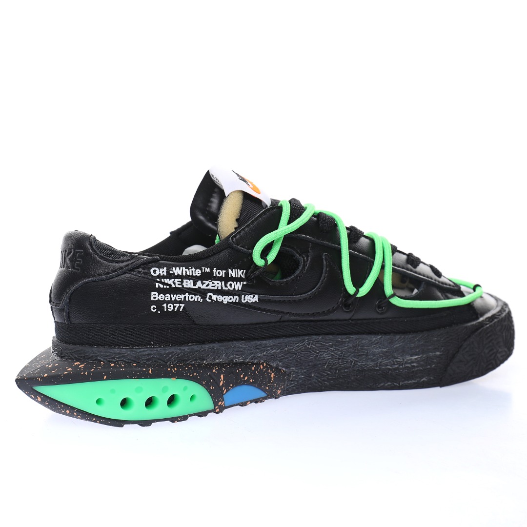 Off-White™ x Nike Blazer Low"Black/Black-Green"