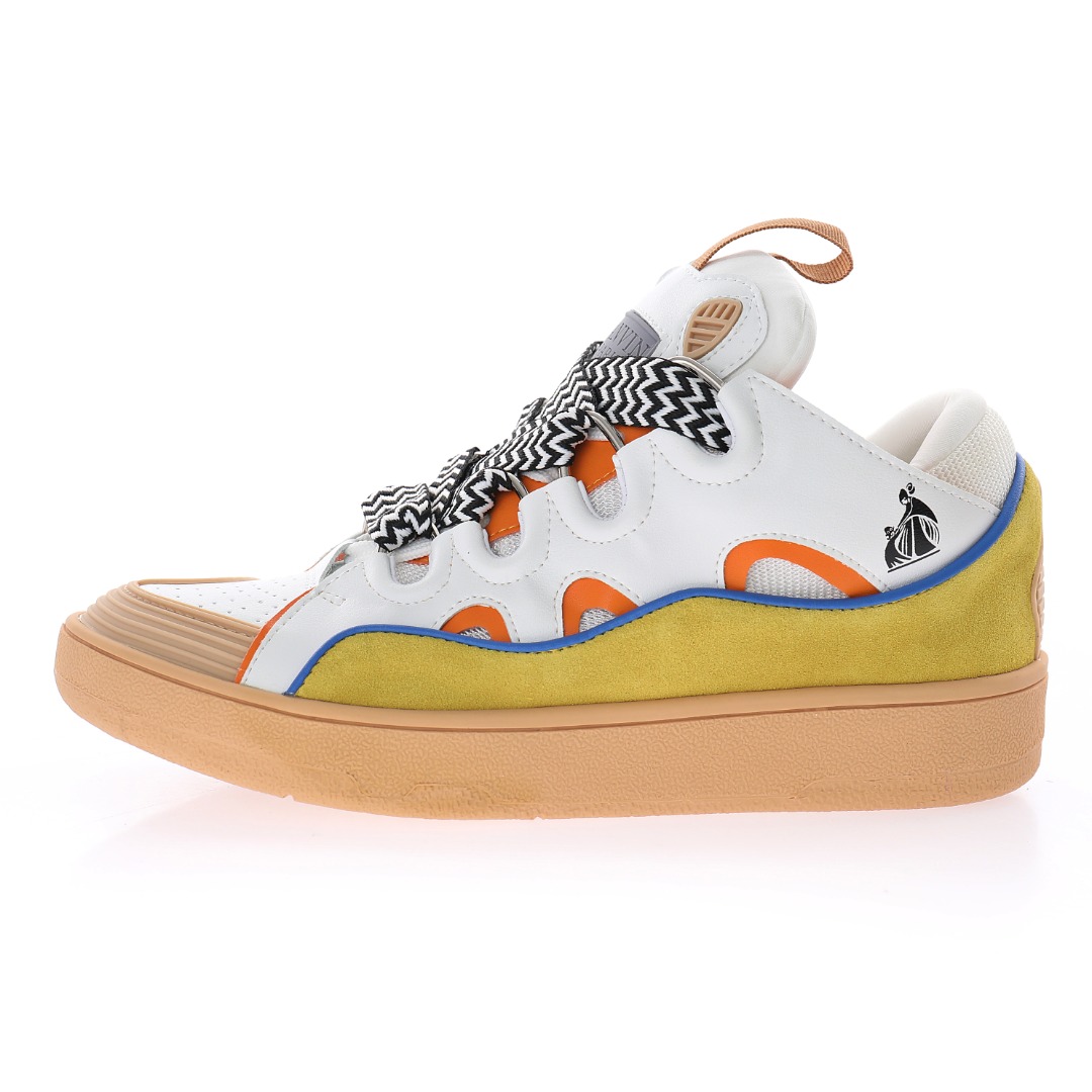 LANVIN Curb Low-Top Sneakers