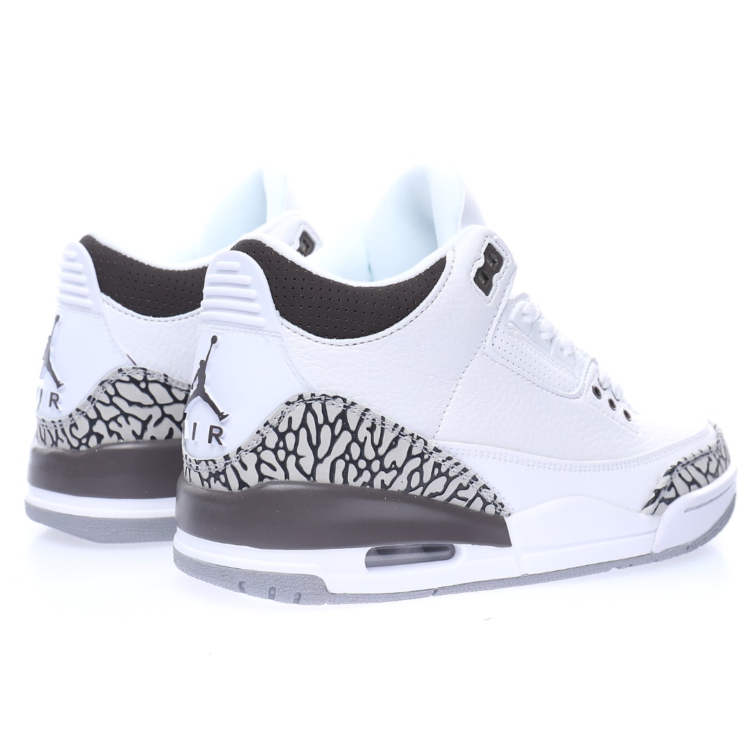 Air Jordan 3"White Medium Grey"