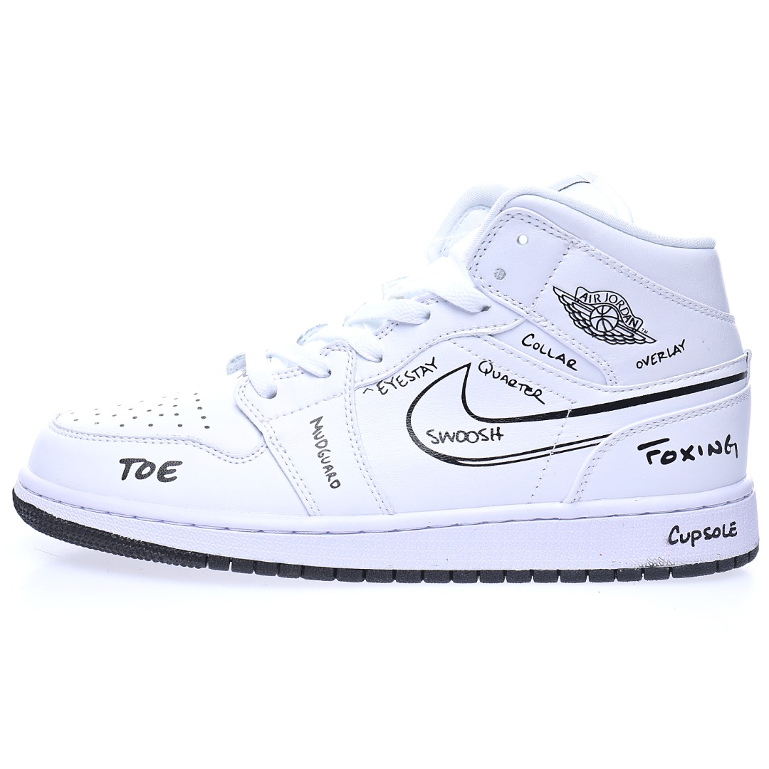 Nike Air Jordan 1 Mid GS"Schematic"