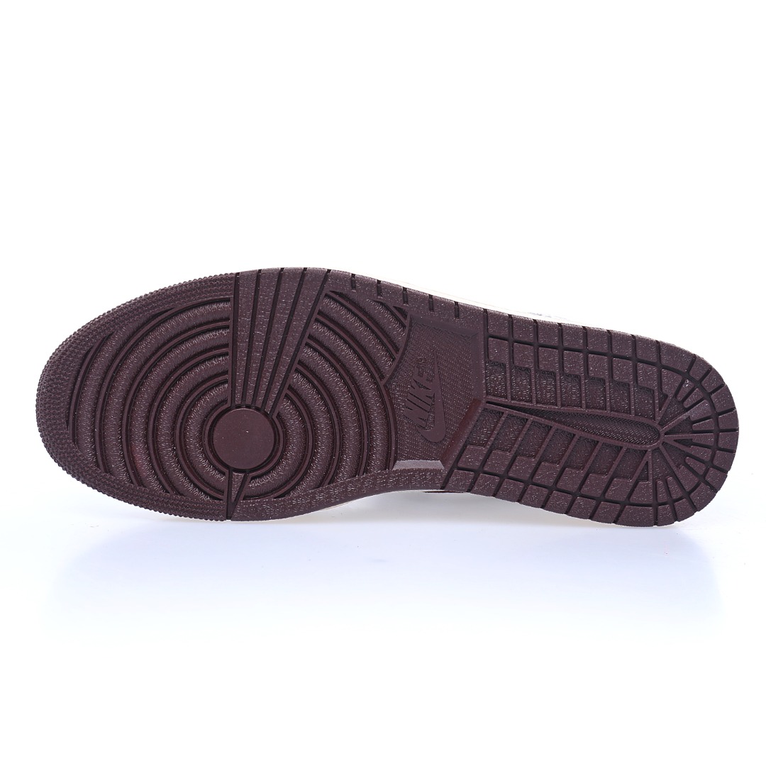 A Ma Maniére x Nike Air Jordan 1 Retro High OG "White Sail/Maroon"