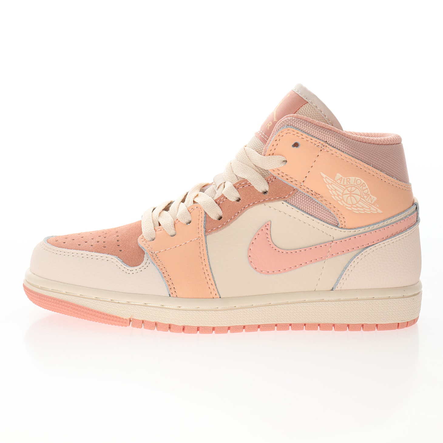 NIKE Wmns Air Jordan 1 Mid "Apricot Orange"