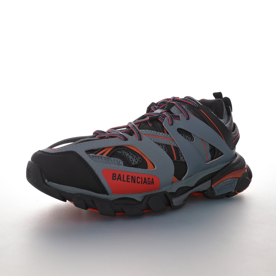 BALENCIAGA Track Trainers"Black/Grey/Red"