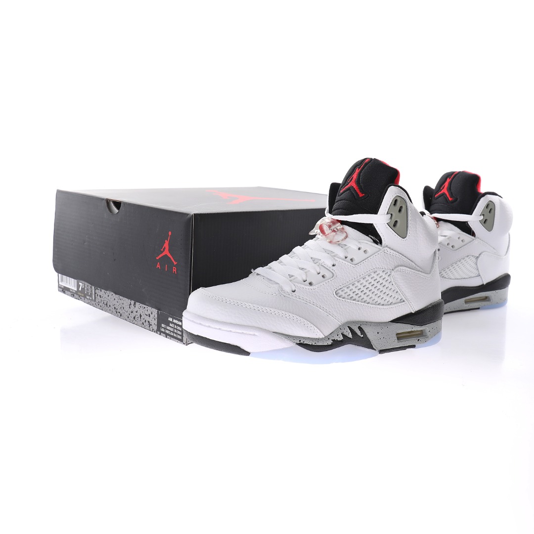 Nike Air Jordan Retro 5"White Cement"